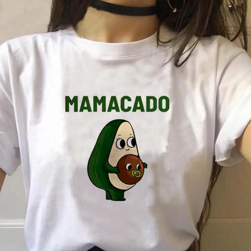 Kawaii Avocado Print Funny Women T Shirt Summer Short Sleeve Harajuku Shirt Tee Shirt Femme Casual Fashion T Shirt Women Tops
Kawaii Avocado Print Funny Women T Shirt Summer Short Sleeve Harajuku Shirt Tee Shirt Femme Casual Fashion T Shirt Women Tops