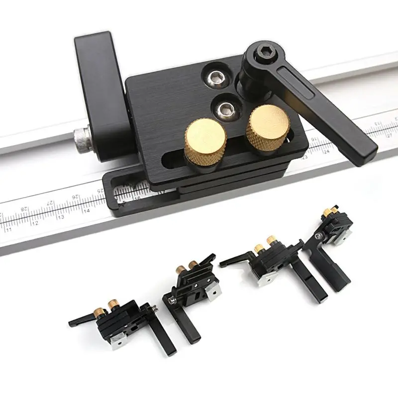 Miter Track Stop for T-Slot T-Track Chute Limit Locator Durable Woodworking Tool M7DA
Miter Track Stop for T-Slot T-Track Chute Limit Locator Durable Woodworking Tool M7DA
