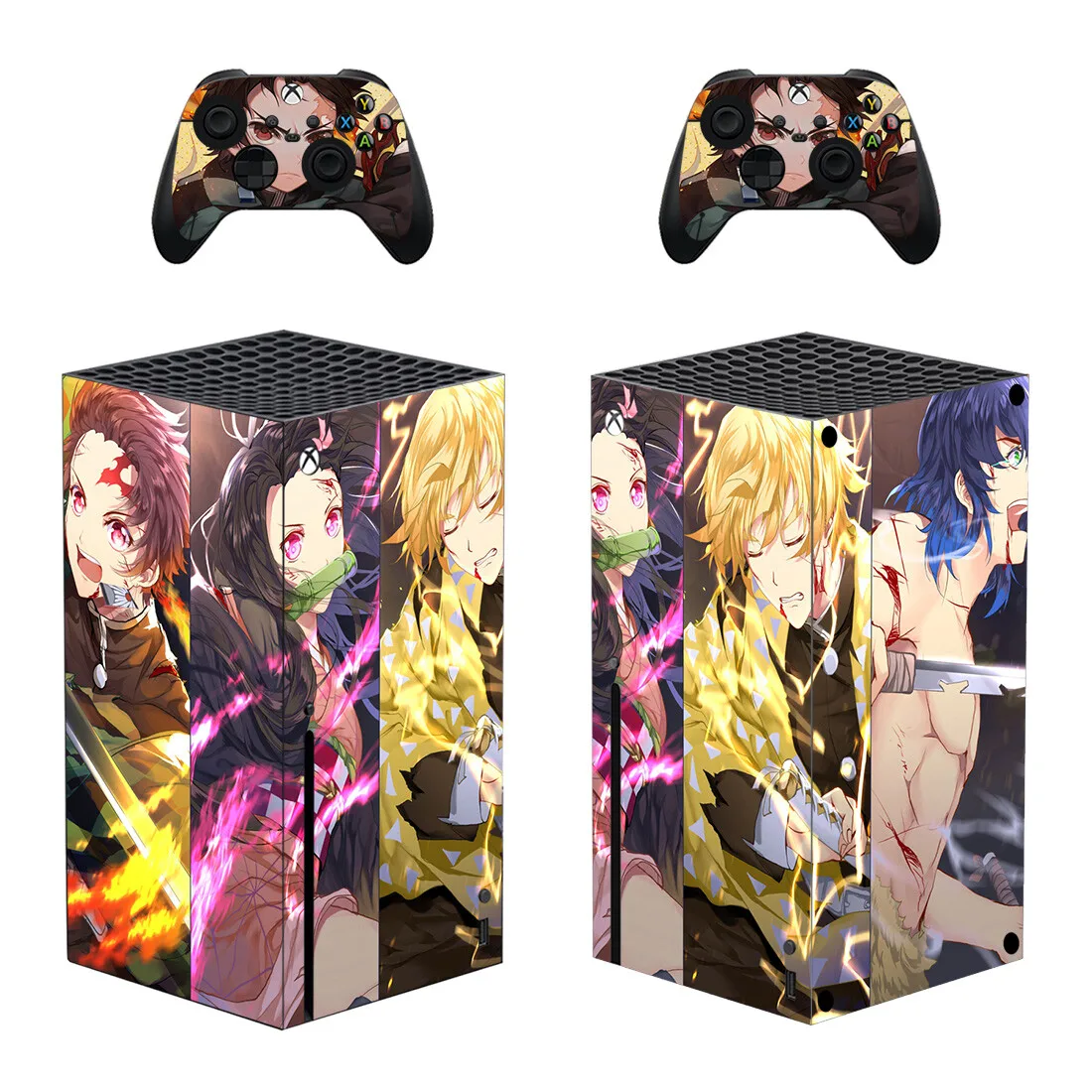 

NEW Demon Style Xbox Series X Skin Sticker for Console & 2 Controllers Decal Vinyl Protective Skins Style 1