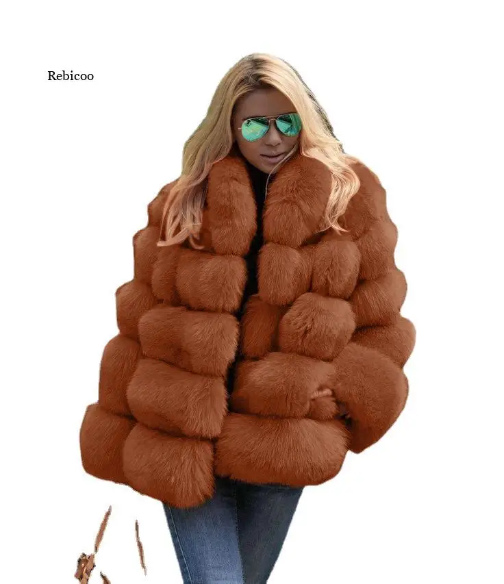 Женское зимнее пальто из искусственного меха 5Xl, Женская куртка из искусственного меха, роскошная плотная меховая верхняя одежда с воротник...
Женское зимнее пальто из искусственного меха 5Xl, Женская куртка из искусственного меха, роскошная плотная меховая верхняя одежда с воротник...