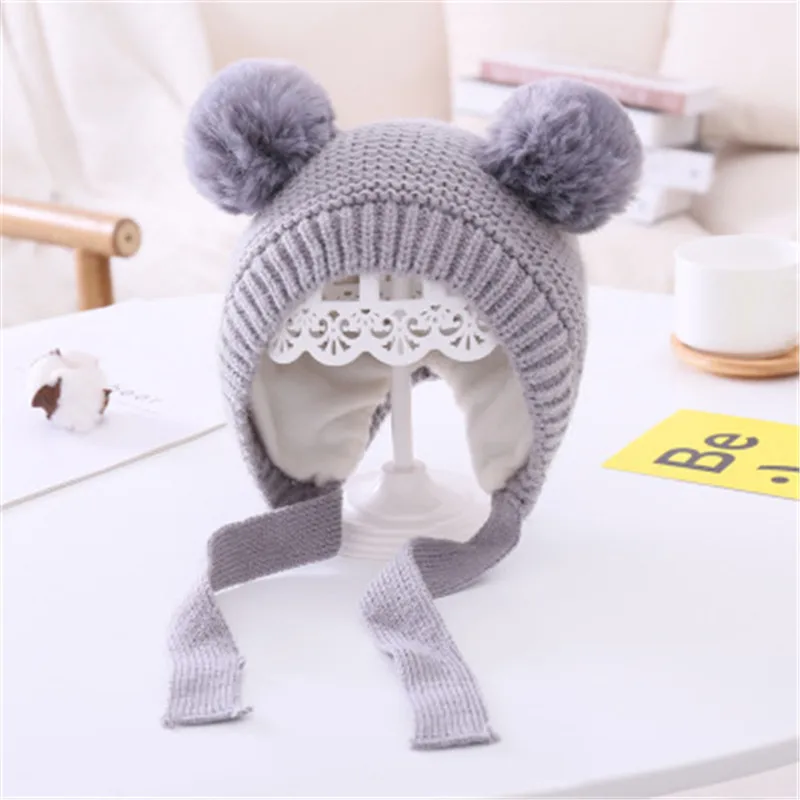 Baby Winter Plus Fleece Hat with Fur Ball Decoration Delicate Knitted Simple Style Solid Color Outdoor Clothing Accessories 1-4Y
Baby Winter Plus Fleece Hat with Fur Ball Decoration Delicate Knitted Simple Style Solid Color Outdoor Clothing Accessories 1-4Y