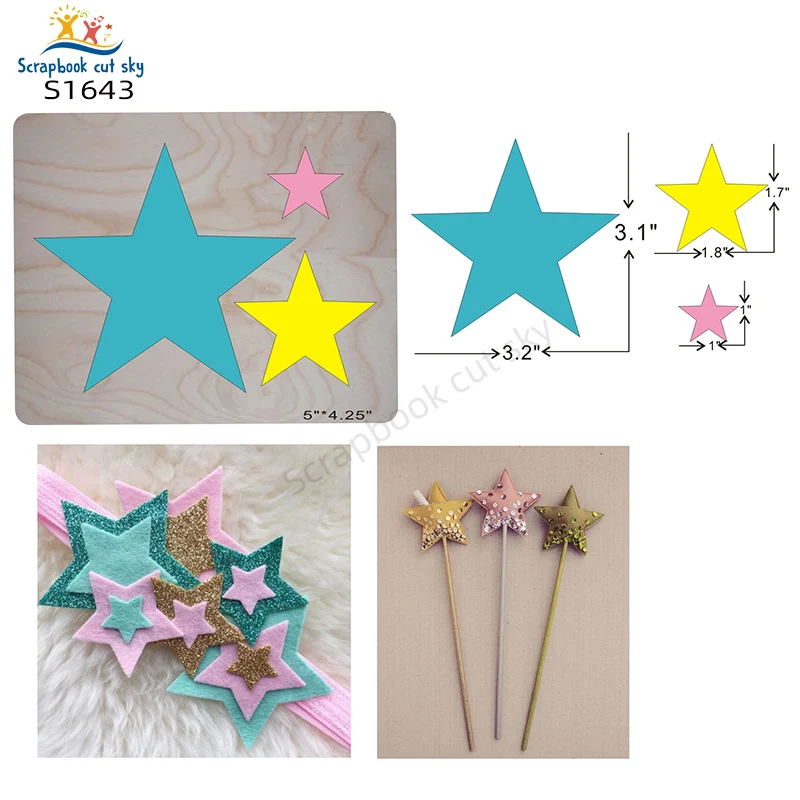 Stars DIY S1643 Muyu Wooden Mold Scrapbook Cutting Dies Suitable For Market General Machines
Stars DIY S1643 Muyu Wooden Mold Scrapbook Cutting Dies Suitable For Market General Machines
