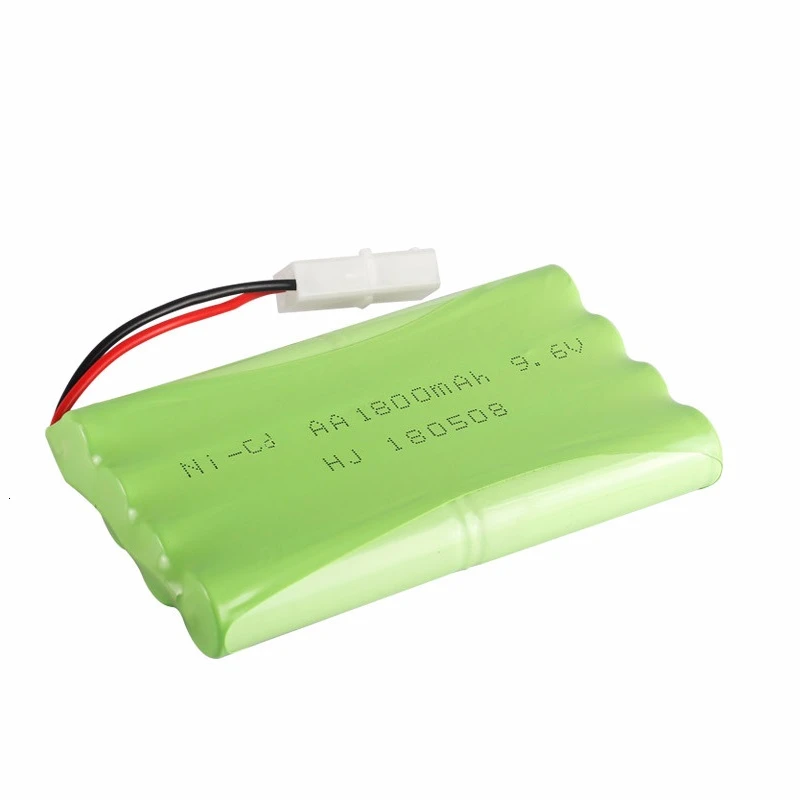 

Upgrade 9.6v 1800mah NiMH Battery For Rc Toys Cars Tanks Trucks Robots Guns Boats AA Ni-MH 9.6v Rechargeable Battery Pack 1pcs