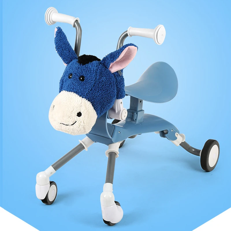 Children's walker JL-2404 foldable children's scooter Four-wheel balance scooter Cartoon style walking scooter
Children's walker JL-2404 foldable children's scooter Four-wheel balance scooter Cartoon style walking scooter