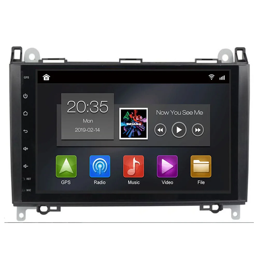 Мультимедийная Автомагнитола DSP IPS 9 дюймов 2 Din 4G Android 10 dvd GPS для Benz/B200/A B