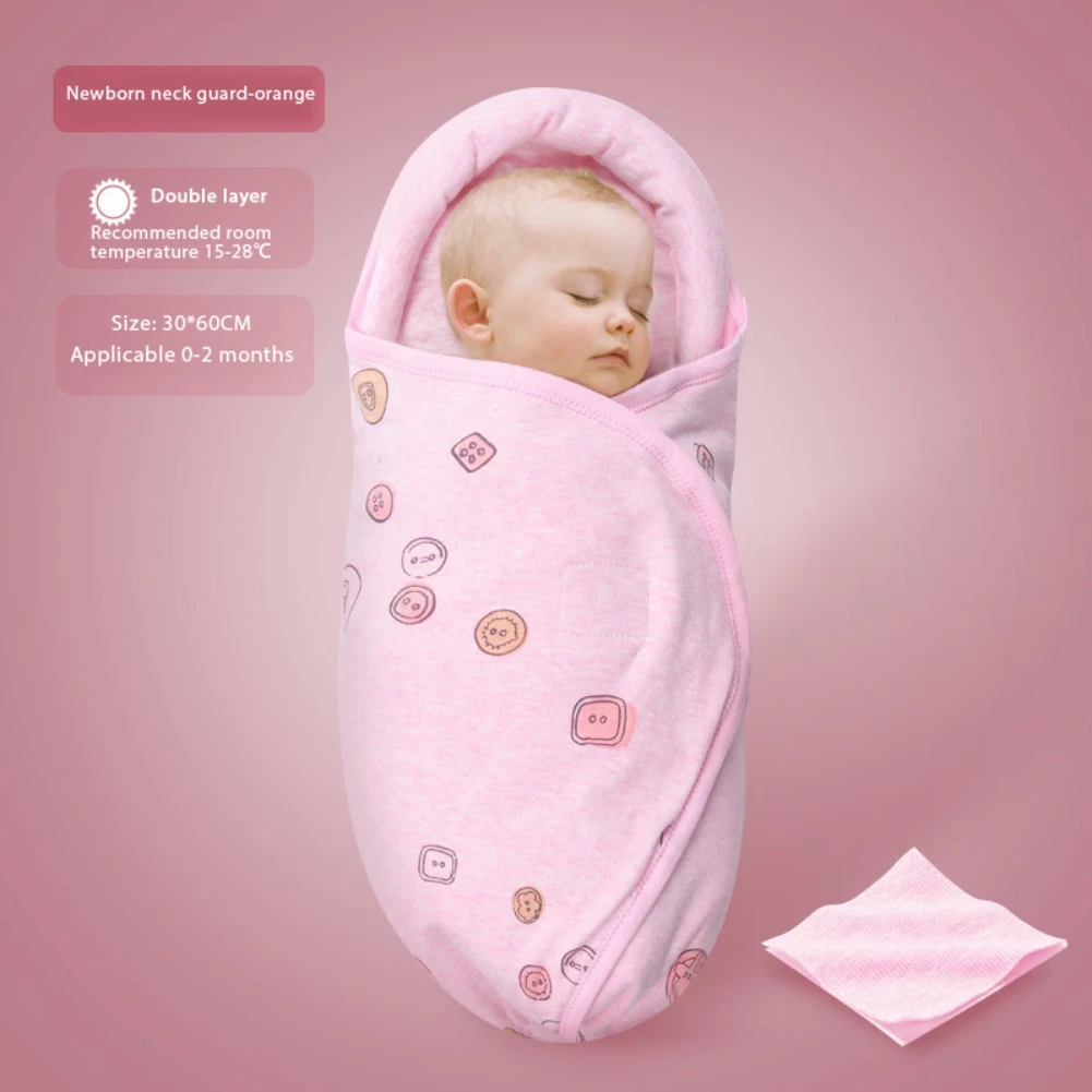 Fashionable and comfortable cartoon Newborn Swaddle Blanket Unisex Infant Wrap With Head-Protecting Head-Supporting Function
Fashionable and comfortable cartoon Newborn Swaddle Blanket Unisex Infant Wrap With Head-Protecting Head-Supporting Function