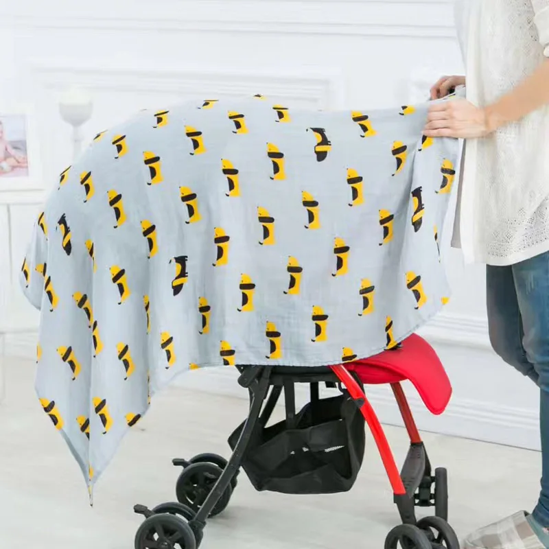 Flamingo Bamboo Baby Swaddling Blanket Envelope 120*120cm Newborn Bamboo Swaddle Towel Nursing Blanket Stroller Blanket
Flamingo Bamboo Baby Swaddling Blanket Envelope 120*120cm Newborn Bamboo Swaddle Towel Nursing Blanket Stroller Blanket