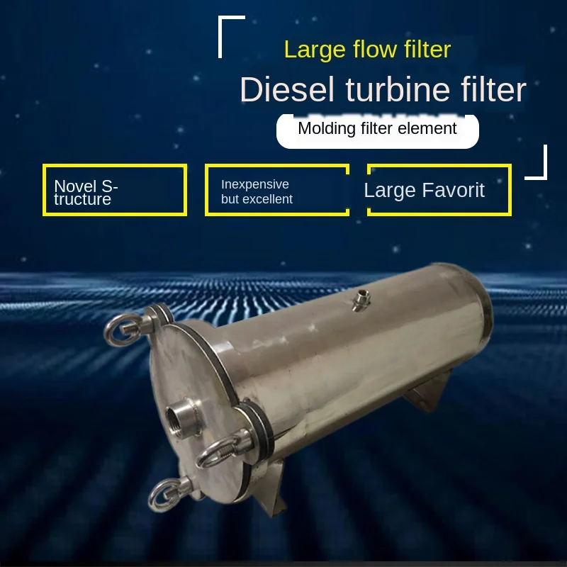 Horizontal Filter 304 Stainless Steel Bag Filter Diesel Oil Industrial Waste Water Sewage Precision Filter Chemical
Horizontal Filter 304 Stainless Steel Bag Filter Diesel Oil Industrial Waste Water Sewage Precision Filter Chemical