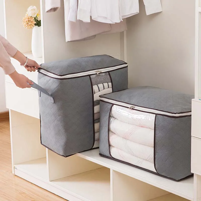 Mcao Closet Clothes Storage Bags Large Capacity Reinforced Handle Stainless Zipper for Comforter Bedding Blanket Clothing TJ3625
Mcao Closet Clothes Storage Bags Large Capacity Reinforced Handle Stainless Zipper for Comforter Bedding Blanket Clothing TJ3625