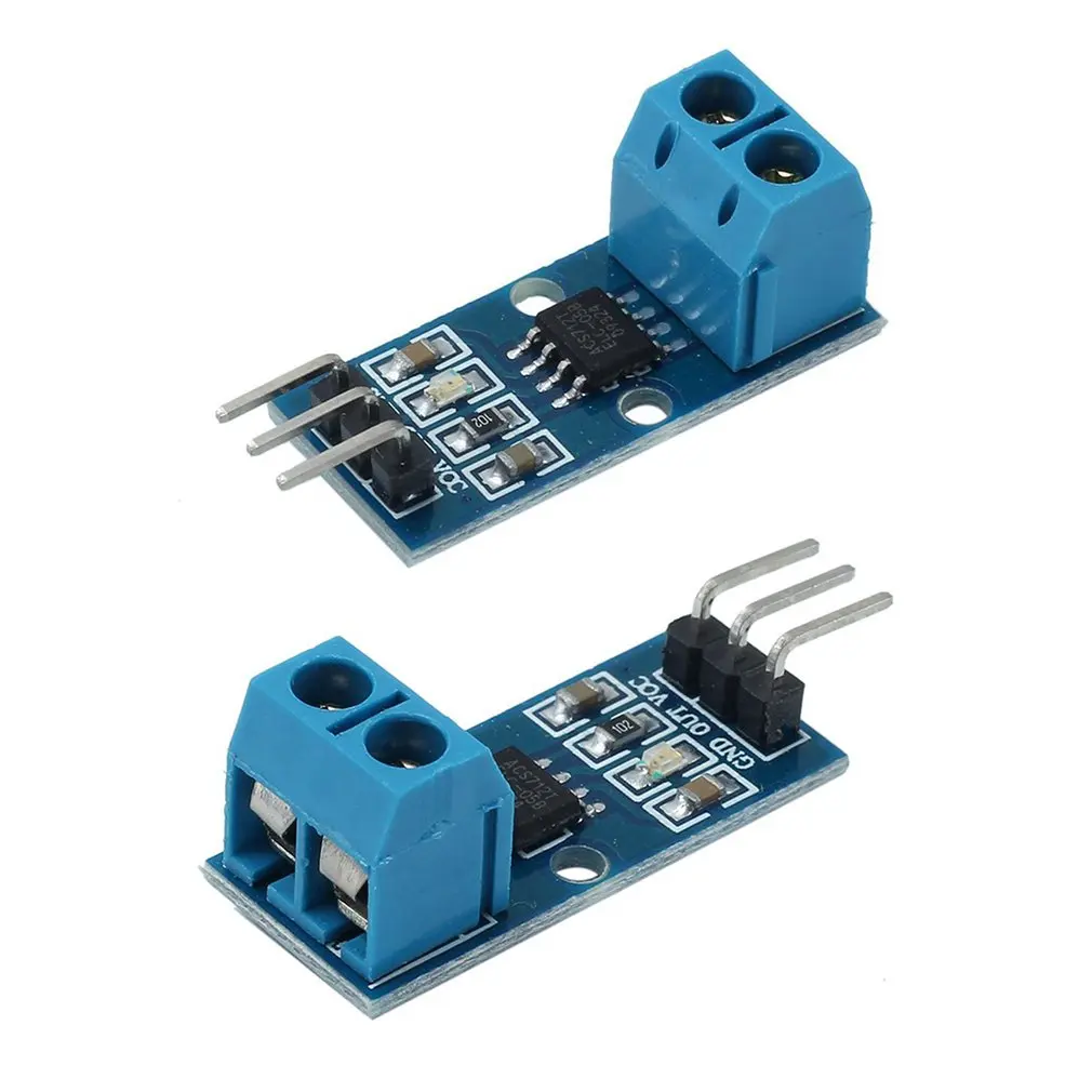 Current Sensor Module Mode ACS712 20A For Pin 5V Power Indicator Electronic PCB Board DIY Hall Effect Model
Current Sensor Module Mode ACS712 20A For Pin 5V Power Indicator Electronic PCB Board DIY Hall Effect Model