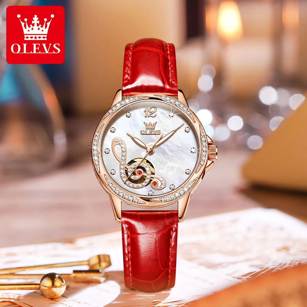 OLEVS Automatic Mechanical HD Luminous Hot-selling Ladies Watch 6656
OLEVS Automatic Mechanical HD Luminous Hot-selling Ladies Watch 6656