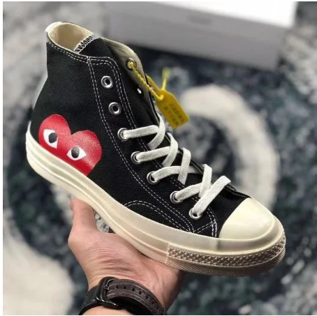 New 1970s Cdg Play Big Size Unisex Casual Men White Sneakers Women Fashion Shoes High Quality Outdoor Sport Skateboarding Shoes
New 1970s Cdg Play Big Size Unisex Casual Men White Sneakers Women Fashion Shoes High Quality Outdoor Sport Skateboarding Shoes