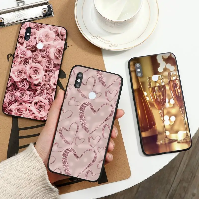 Love Rose Gold Style Phone Case For Xiaomi Redmi note 7 8 9 11 t s 10 A pro lite funda shell coque cover
Love Rose Gold Style Phone Case For Xiaomi Redmi note 7 8 9 11 t s 10 A pro lite funda shell coque cover