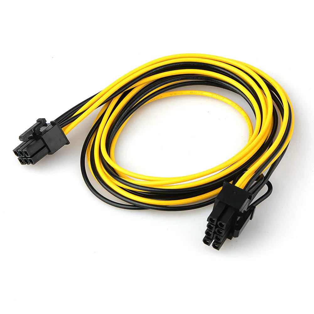 6 шт. 6-контактный PCI-E до 8 контактов (6 + 2) PCI-e (штекер-штекер) силовой кабель GPU 50 см для графических карт Mining HP Серверная коммутационная плата
6 шт. 6-контактный PCI-E до 8 контактов (6 + 2) PCI-e (штекер-штекер) силовой кабель GPU 50 см для графических карт Mining HP Серверная коммутационная плата