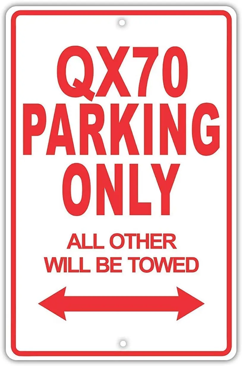 Funny Sarcastic Metal Tin Sign Man Cave Bar Decor 12 x 8 Inches Infiniti Qx70 Parking Only All Others Will Be Towed Ridiculous
Funny Sarcastic Metal Tin Sign Man Cave Bar Decor 12 x 8 Inches Infiniti Qx70 Parking Only All Others Will Be Towed Ridiculous