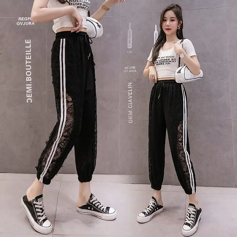 2021 Summer New Gauze Harem Pants Women's Ankle-Length Ankle-Length Sports Baggy Pants Loose Slim Fit Casual Pants
2021 Summer New Gauze Harem Pants Women's Ankle-Length Ankle-Length Sports Baggy Pants Loose Slim Fit Casual Pants