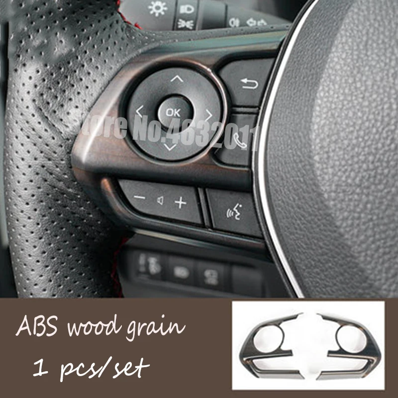 ABS wood Grain For Toyota RAV4 RAV 4 2019 2020 Car Steering wheel Button frame Cover Trim Sticker Car styling accessories 3pcs
ABS wood Grain For Toyota RAV4 RAV 4 2019 2020 Car Steering wheel Button frame Cover Trim Sticker Car styling accessories 3pcs