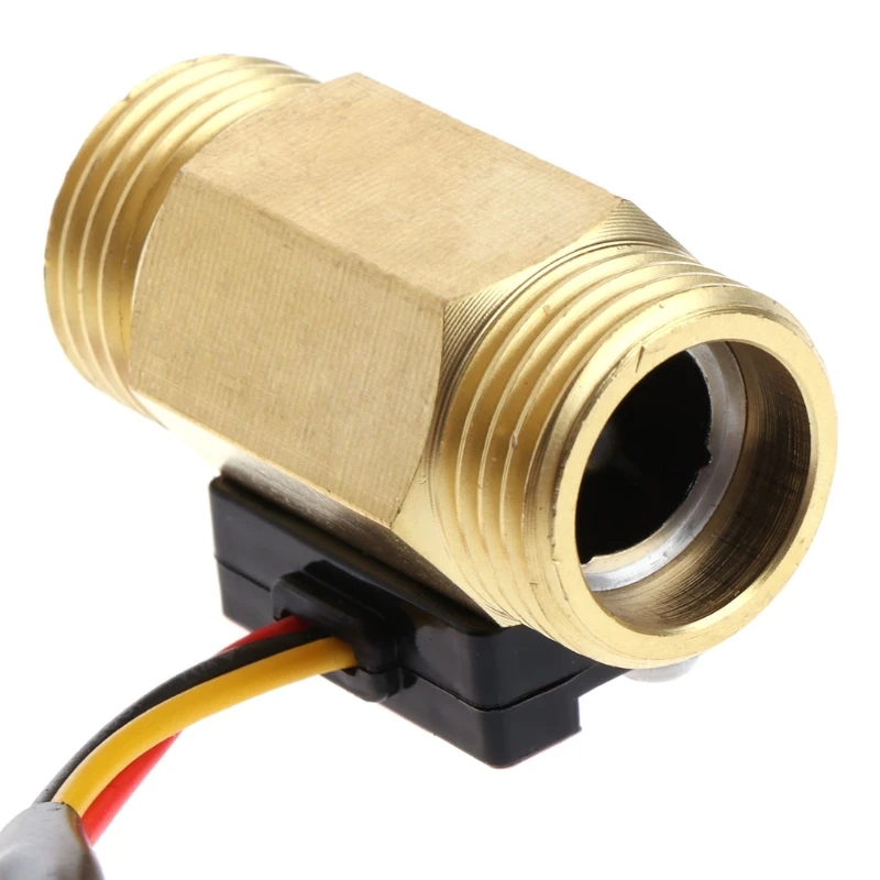 Flow Sensor G1/2'' Water Flow Hall Sensor Switch 1-25L/min Flow Meter Flowmeter A0KF
Flow Sensor G1/2'' Water Flow Hall Sensor Switch 1-25L/min Flow Meter Flowmeter A0KF