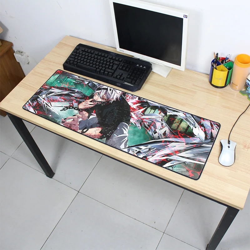 Large gaming mouse pad Tokyo Ghoul two-dimensional anime one-eyed mouse pad office mouse pad oversized Internet cafe gaming non-
Large gaming mouse pad Tokyo Ghoul two-dimensional anime one-eyed mouse pad office mouse pad oversized Internet cafe gaming non-