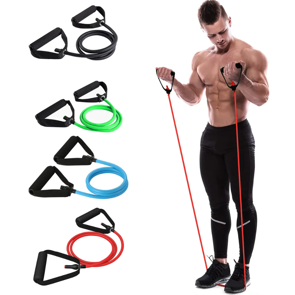 120cm Fitness Resistance BandsYoga Elastic Pull Rope Rubber Exercise Tube Gym Home Workout Strength Training Equipment 5 Levels
120cm Fitness Resistance BandsYoga Elastic Pull Rope Rubber Exercise Tube Gym Home Workout Strength Training Equipment 5 Levels