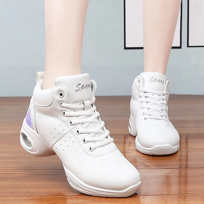 Woman's Jazz Dance Shoes White Sports Feature Dance Sneakers Soft Female Modern Dancing Shoes Women Fitness Gym Practice Shoes
Woman's Jazz Dance Shoes White Sports Feature Dance Sneakers Soft Female Modern Dancing Shoes Women Fitness Gym Practice Shoes
