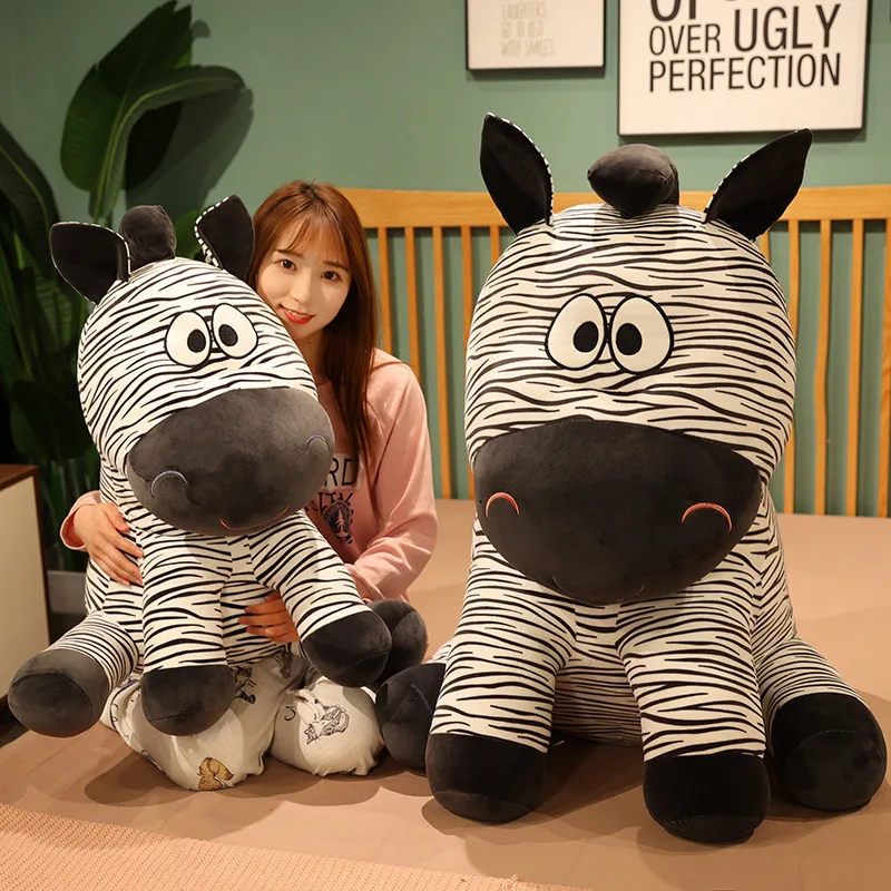 25-75cm New Sitting Zebra Doll Plush Toy Ragdoll Give Children Birthday Gift Home Decoration
25-75cm New Sitting Zebra Doll Plush Toy Ragdoll Give Children Birthday Gift Home Decoration