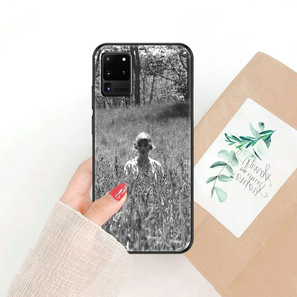 New Album Folklore TS Phone case For Samsung Galaxy Note 4 8 9 10 20 S8 S9 S10 S10E S20 Plus UITRA Ultra black trend back
New Album Folklore TS Phone case For Samsung Galaxy Note 4 8 9 10 20 S8 S9 S10 S10E S20 Plus UITRA Ultra black trend back