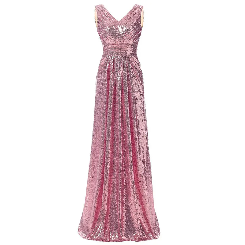 Женское вечернее платье с блестками, розовое коктейльное платье, элегантное платье для гостей свадьбы, выпускного вечера 
Женское вечернее платье с блестками, розовое коктейльное платье, элегантное платье для гостей свадьбы, выпускного вечера