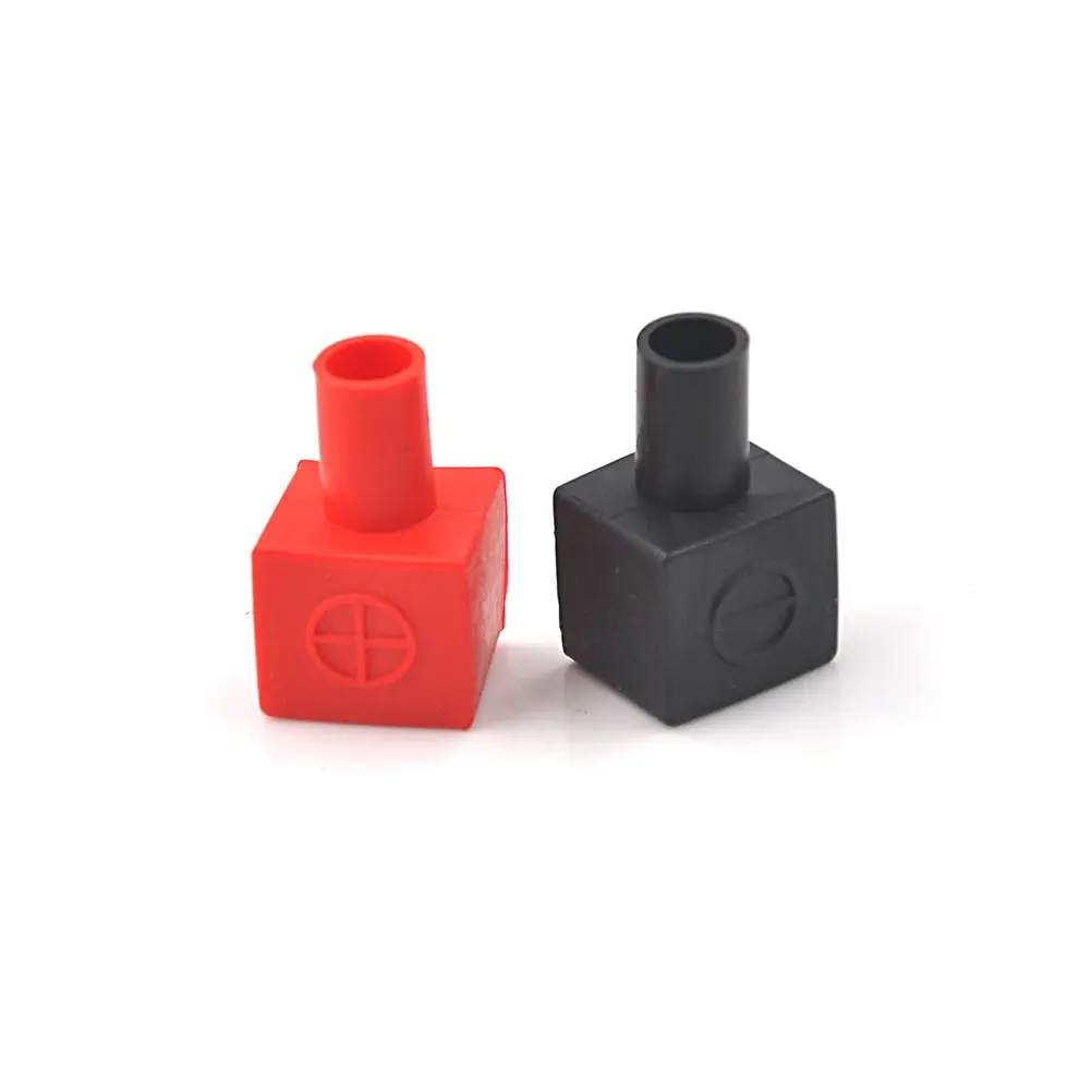 2pcs/set 13 X 14mm Universal Red And Black Square Motorcycle Battery Terminals Rubber Covers
2pcs/set 13 X 14mm Universal Red And Black Square Motorcycle Battery Terminals Rubber Covers