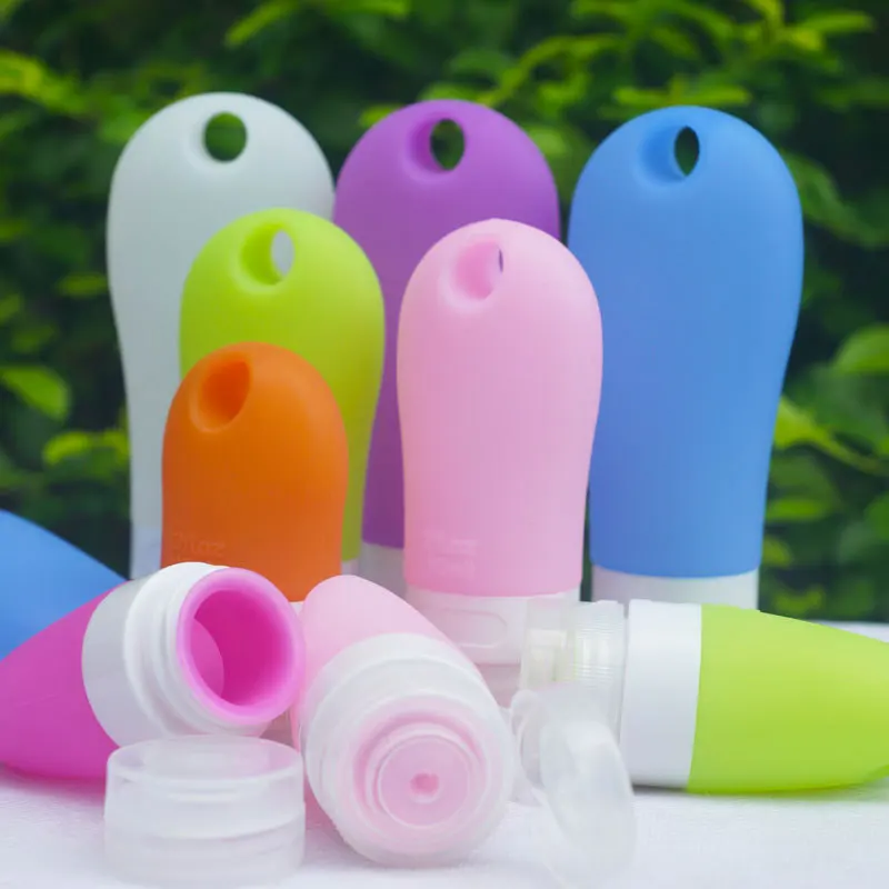 38ml 60ml 90ml Portable Mini Silicone Bottle My Refillable Bottle Travel Lotion Points Shampoo Container
38ml 60ml 90ml Portable Mini Silicone Bottle My Refillable Bottle Travel Lotion Points Shampoo Container