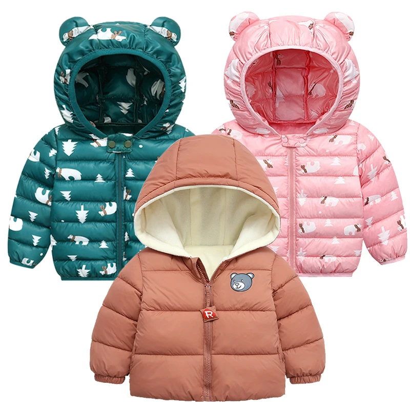 Детское пальто 2021 г. осенне-зимние куртки для маленьких мальчиков детская теплая