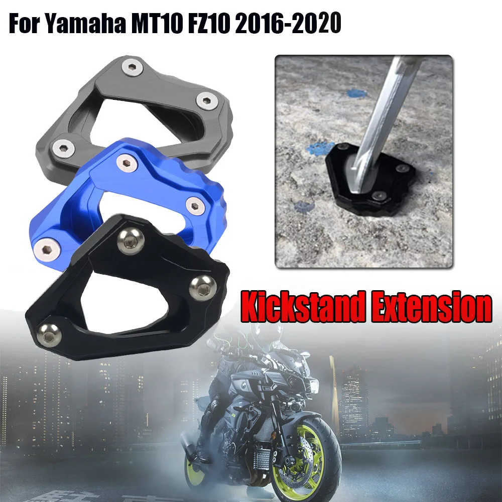 For Yamaha MT10 FZ10 MT FZ 10 2016 2017 2018 Motorcycle Foot Side Stand Enlarger extension kickstand Kick Stand foot plate pad
For Yamaha MT10 FZ10 MT FZ 10 2016 2017 2018 Motorcycle Foot Side Stand Enlarger extension kickstand Kick Stand foot plate pad
