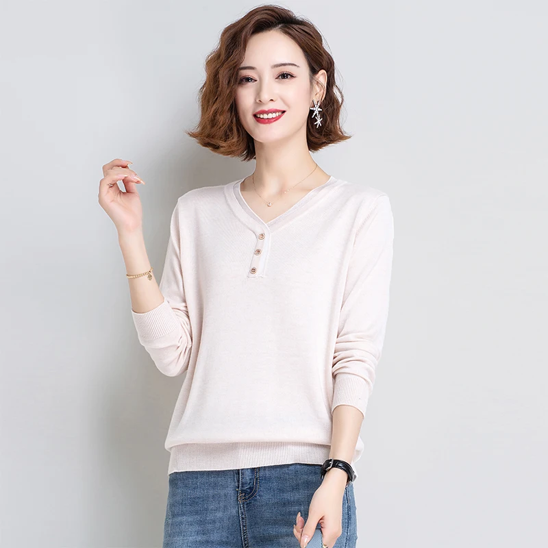 Autumn and winter knitted bottoming shirt women 2021 new autumn women's sweater Black
Autumn and winter knitted bottoming shirt women 2021 new autumn women's sweater Black