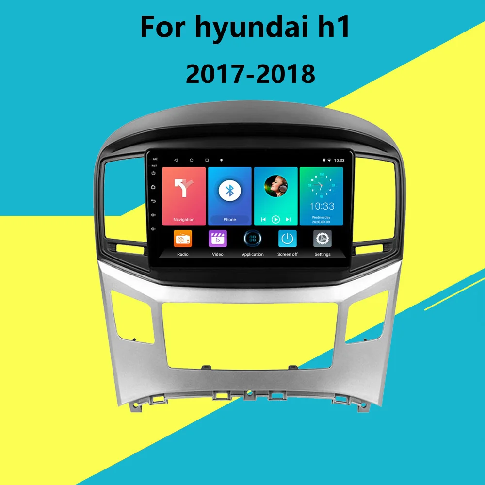 For hyundai h1 2017 2018 2 DIN 9 inch Android 8.1 car multimedia player Support Music AUX WIFI support DVR 
For hyundai h1 2017 2018 2 DIN 9 inch Android 8.1 car multimedia player Support Music AUX WIFI support DVR