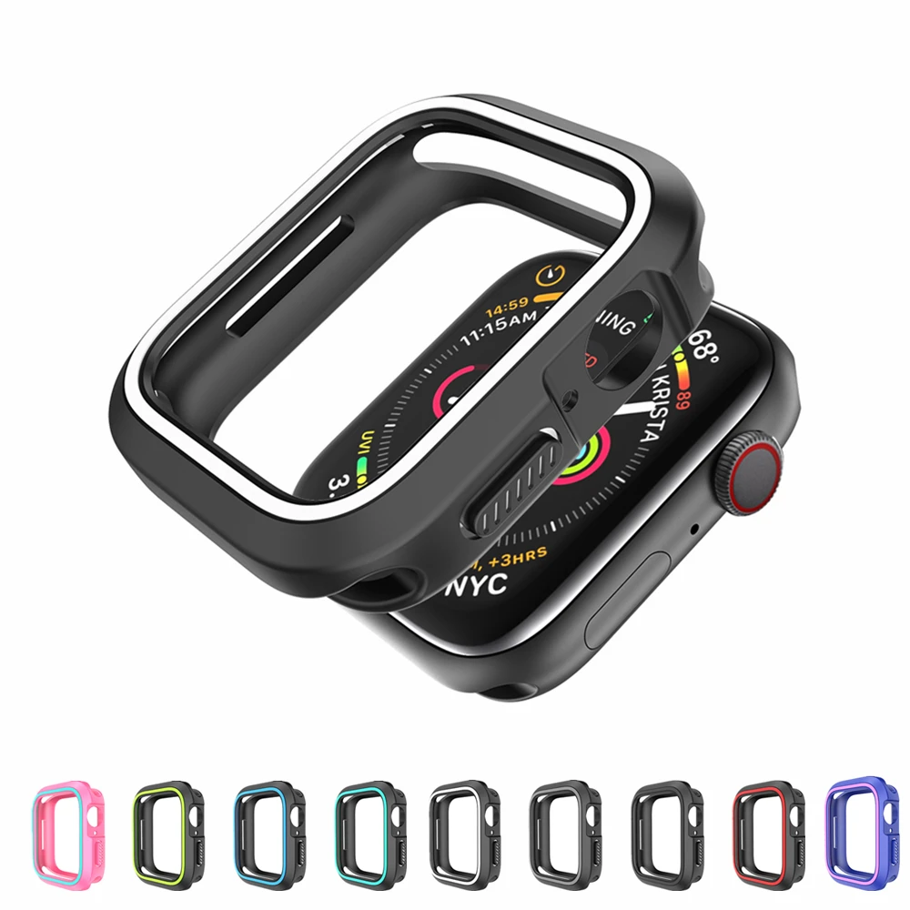 Чехол для часов Apple Watch 5 4 44 мм 40 мм, мягкий силиконовый защитный бампер из поликарбоната для iwatch Series 3 2 38 мм 42 мм, аксессуары
Чехол для часов Apple Watch 5 4 44 мм 40 мм, мягкий силиконовый защитный бампер из поликарбоната для iwatch Series 3 2 38 мм 42 мм, аксессуары