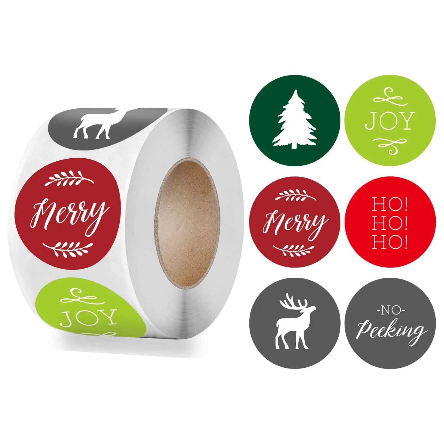 100-500 Pcs 1 Inch Christmas Adhesive Label Stickers for Card Gift Package DIY Wrapping Festival Party Baking Small Business
100-500 Pcs 1 Inch Christmas Adhesive Label Stickers for Card Gift Package DIY Wrapping Festival Party Baking Small Business