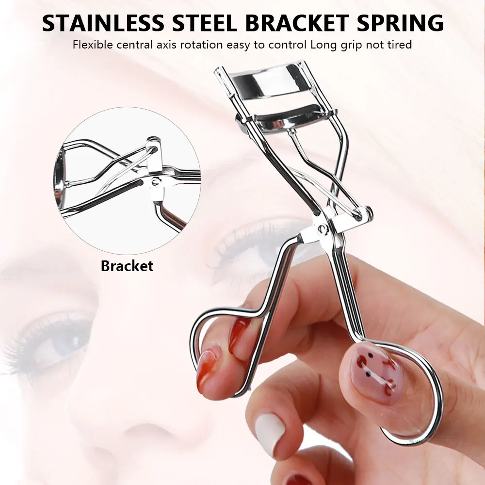 1pc Professional Eyelash Curler Silver Makeup Tools For Women Eyelash Cosmetic daily Fashion Makeup Accessories Eyelash Curler
1pc Professional Eyelash Curler Silver Makeup Tools For Women Eyelash Cosmetic daily Fashion Makeup Accessories Eyelash Curler