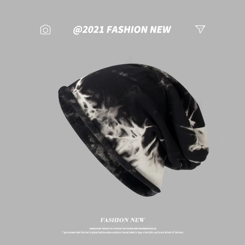 Fashion Tie-dye Hats For Men And Women In Winter All-match Hood Baotou Hat Knitted Pile Of Hats Personality Beanies Women's Hat
Fashion Tie-dye Hats For Men And Women In Winter All-match Hood Baotou Hat Knitted Pile Of Hats Personality Beanies Women's Hat