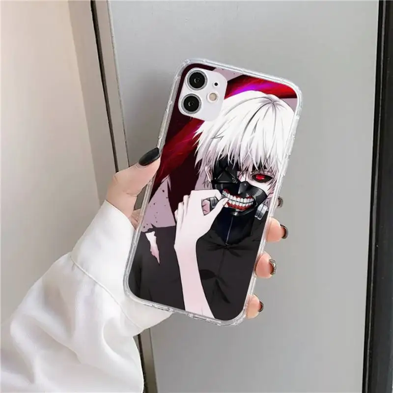 Tokyo Ghoul Phone Case Transparent for iPhone 11 12 mini pro XS MAX 8 7 6 6S Plus X 5S SE 2020 XR
Tokyo Ghoul Phone Case Transparent for iPhone 11 12 mini pro XS MAX 8 7 6 6S Plus X 5S SE 2020 XR