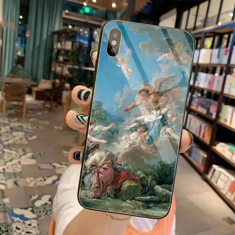 NBDRUICAI Classic painting flower aesthetic Phone Case Tempered Glass For iPhone 11 Pro XR XS MAX 8 X 7 6S 6 Plus SE 2020 case
NBDRUICAI Classic painting flower aesthetic Phone Case Tempered Glass For iPhone 11 Pro XR XS MAX 8 X 7 6S 6 Plus SE 2020 case