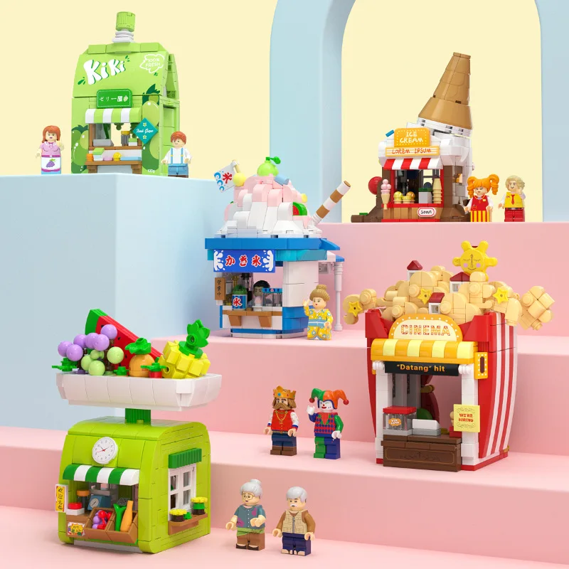 Mini Building Blocks Mini Street City Cabin Toys Popcorn Lemon Tea Milk Toast Shop Model Bricks Educational Kids Toys Legoo City
Mini Building Blocks Mini Street City Cabin Toys Popcorn Lemon Tea Milk Toast Shop Model Bricks Educational Kids Toys Legoo City
