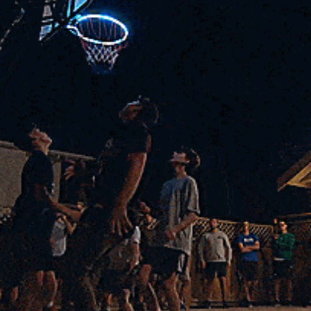 LED Basket Hoop Solar Powered Light Strip Basketball Rim Shooting Attachment
LED Basket Hoop Solar Powered Light Strip Basketball Rim Shooting Attachment