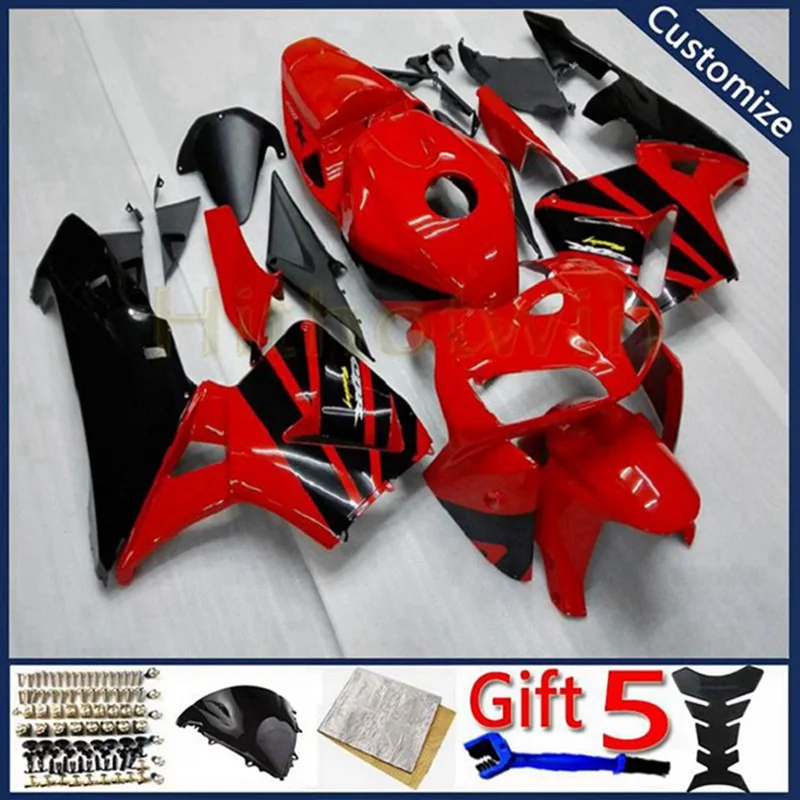 motorcycle fairing For CBR600RR 2005 2006 red black CBR 600RR 05 06 F5 Body Kit motor panels Injection mold
motorcycle fairing For CBR600RR 2005 2006 red black CBR 600RR 05 06 F5 Body Kit motor panels Injection mold