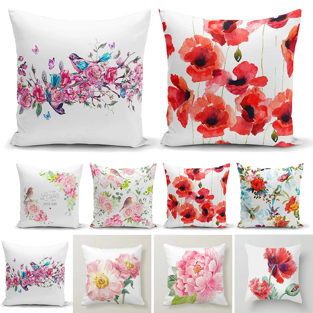 45cm X 45cm Retro Colorful Flowers Pillows Cushion Cotton Linen Single Side Printing Comfy Sofa Pillowcase Cushions Home Decor
45cm X 45cm Retro Colorful Flowers Pillows Cushion Cotton Linen Single Side Printing Comfy Sofa Pillowcase Cushions Home Decor