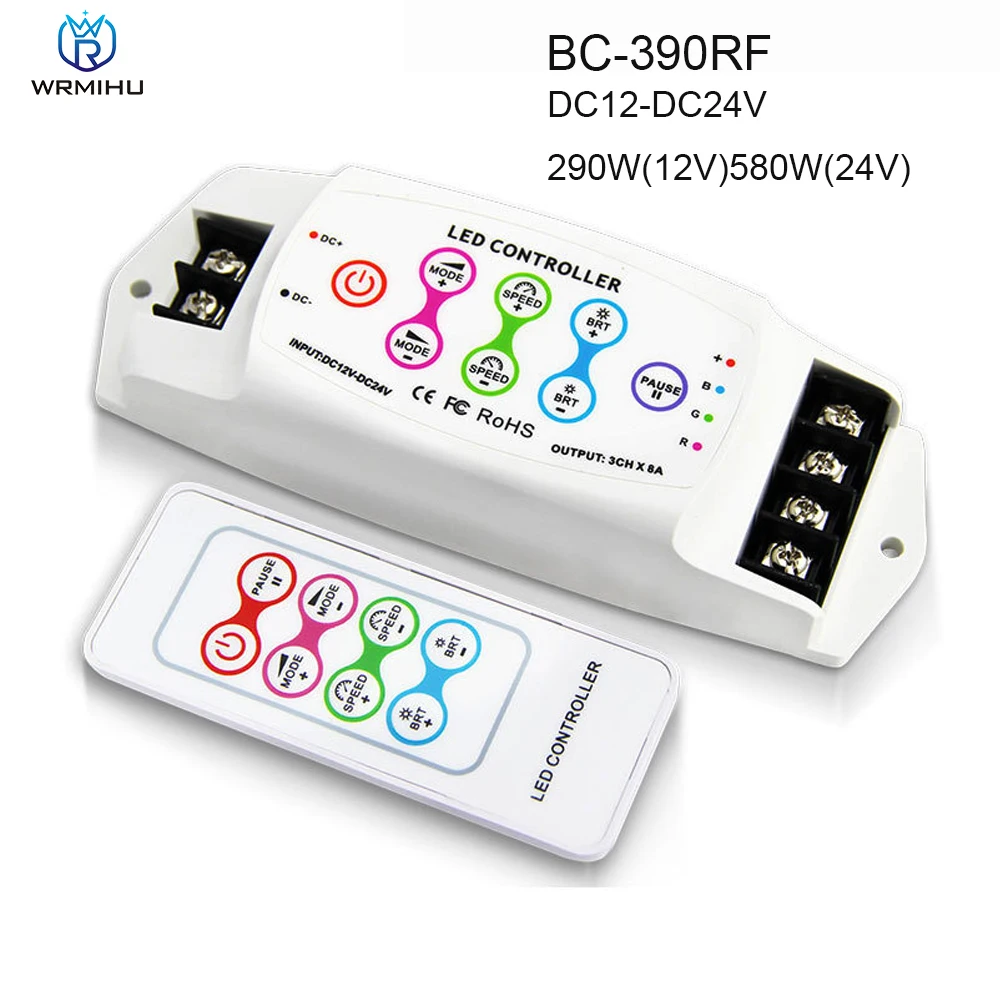 BC-390/BC-390RF 8A/CH * 3, многофункциональный сенсорный пульт управления RGB, беспроводной пульт дистанционного управления для модульной светодиодной ленты
BC-390/BC-390RF 8A/CH * 3, многофункциональный сенсорный пульт управления RGB, беспроводной пульт дистанционного управления для модульной светодиодной ленты