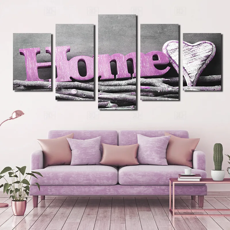 5 Panels Sweet Home Wall Art Canvas HD Print Forever Love For Family Painting Pictures Living Room Decor Flower Artwork NO Frame
5 Panels Sweet Home Wall Art Canvas HD Print Forever Love For Family Painting Pictures Living Room Decor Flower Artwork NO Frame