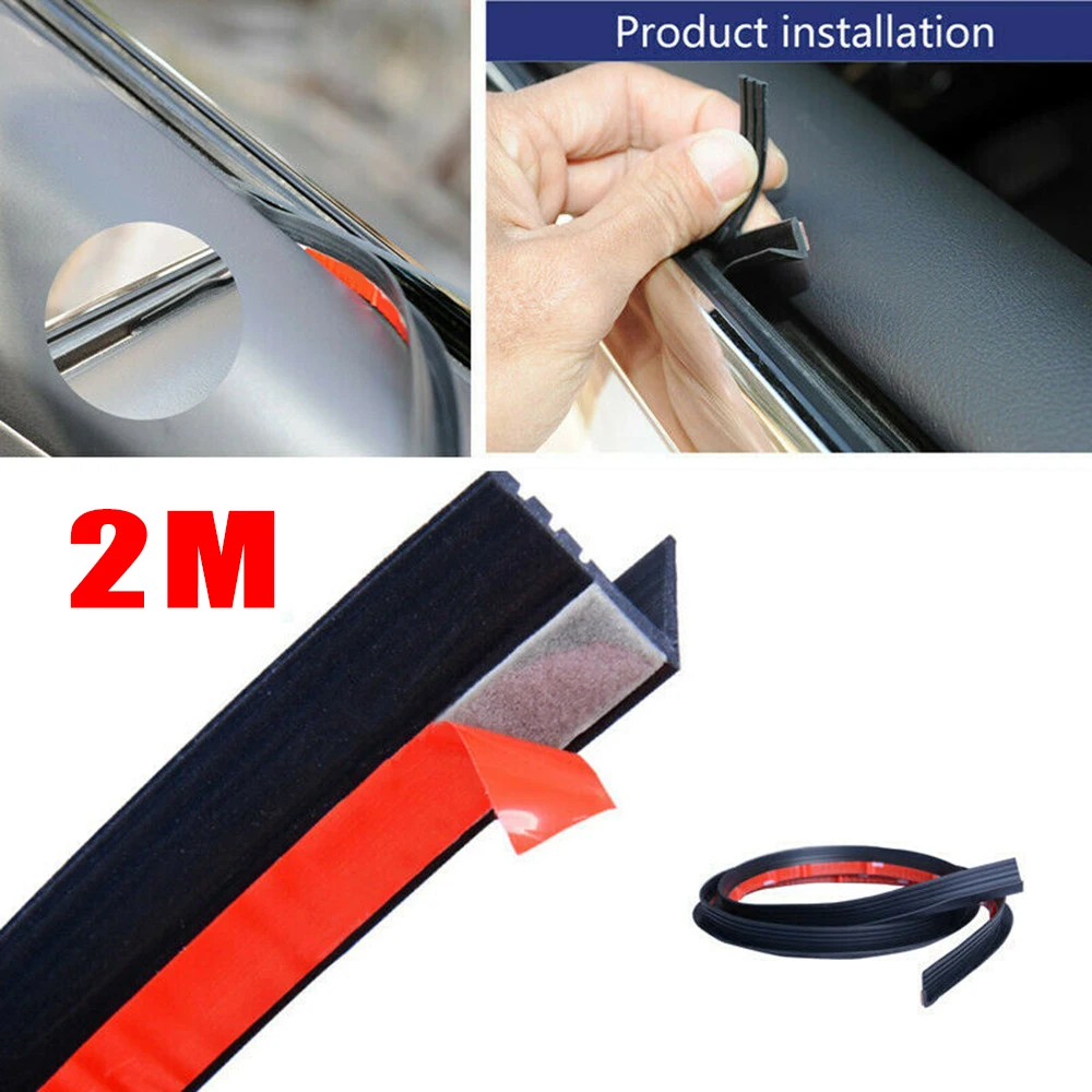 2M Rubber Seal Strip Car Door Weatherstrip Car Door Edge Rubber Sealing V Type Rubber Seal For Car Internal Accessories
2M Rubber Seal Strip Car Door Weatherstrip Car Door Edge Rubber Sealing V Type Rubber Seal For Car Internal Accessories