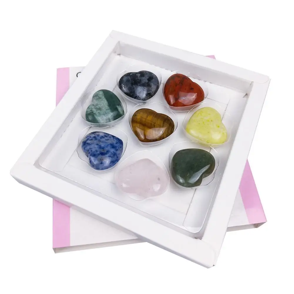 Natural Heart Healing Crystals Stones 8PCS Rose Quartz Stones Amethyst Heart Love Stones Set Polished Pocket Palm Thumb Gemst
Natural Heart Healing Crystals Stones 8PCS Rose Quartz Stones Amethyst Heart Love Stones Set Polished Pocket Palm Thumb Gemst