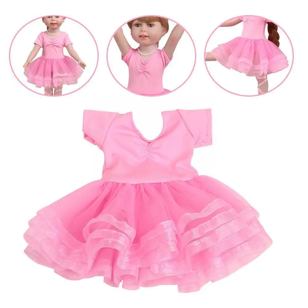 18 Inch Fashion Girl Dolls Ballet Skirt Clothes American Blue Gift Dress Pink Toy Birthday Wedding White Dolls For Baby F7X0
18 Inch Fashion Girl Dolls Ballet Skirt Clothes American Blue Gift Dress Pink Toy Birthday Wedding White Dolls For Baby F7X0