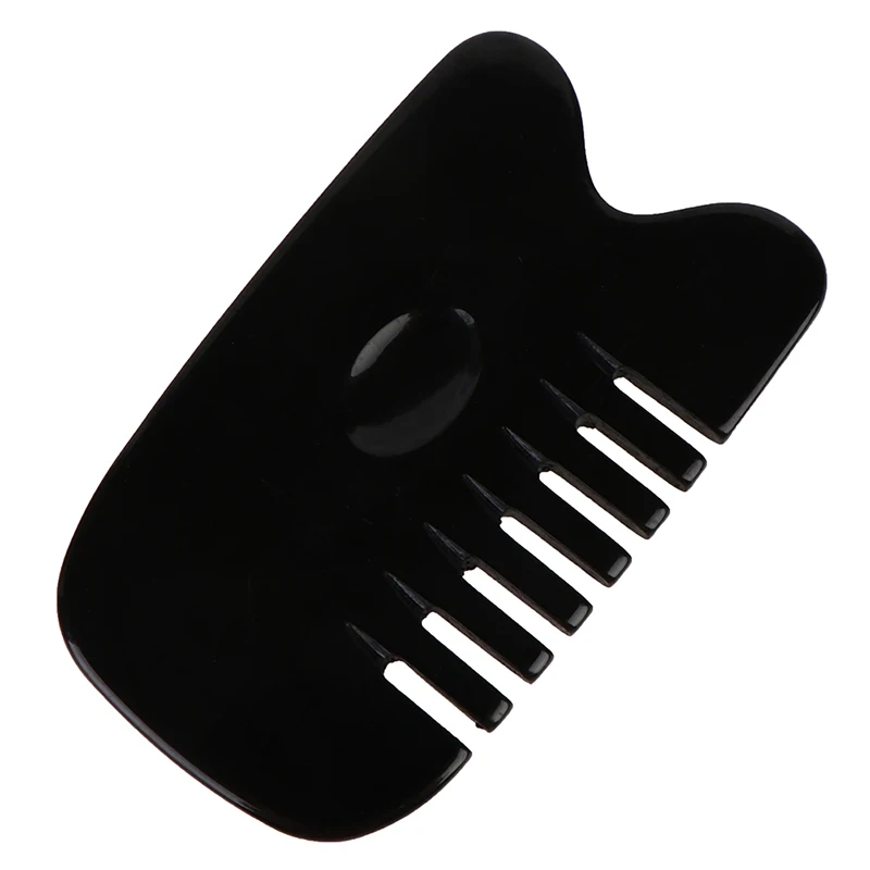 1pcs Magic Massage Comb Stone Needle Natural Black Buffalo Horn Guasha Gua Sha Board Comb Prevent Hair Loss Face Gua Sha Tool
1pcs Magic Massage Comb Stone Needle Natural Black Buffalo Horn Guasha Gua Sha Board Comb Prevent Hair Loss Face Gua Sha Tool